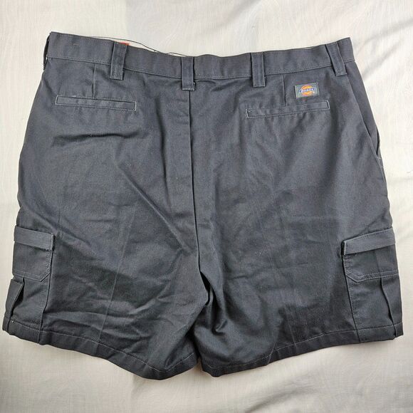 Dickies Gray Cargo Shorts 42 Grey Gray LR542DC Work Wear Flat Front Mens - Picture 2 of 5